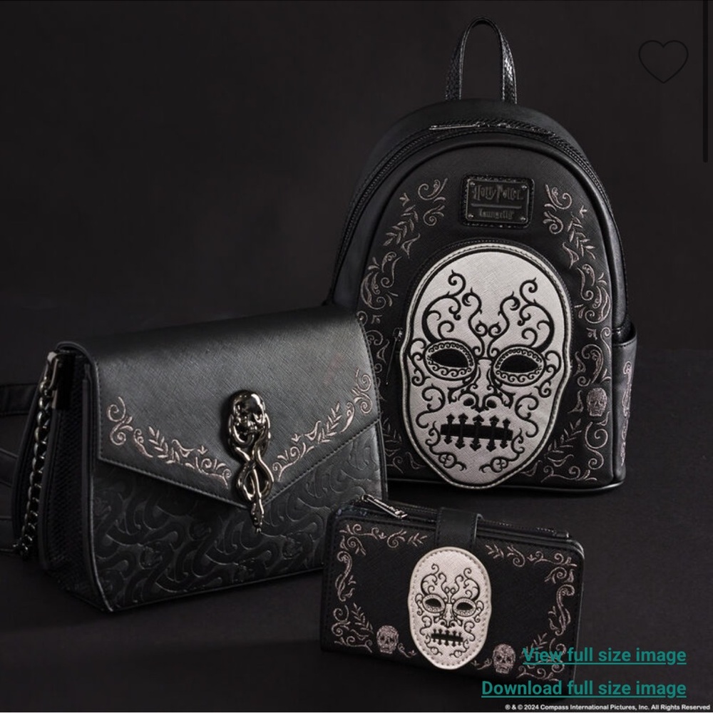 Loungefly Harry Potter Dark Mark Crossbody Bag - HTF Grail - Picture 6 of 12